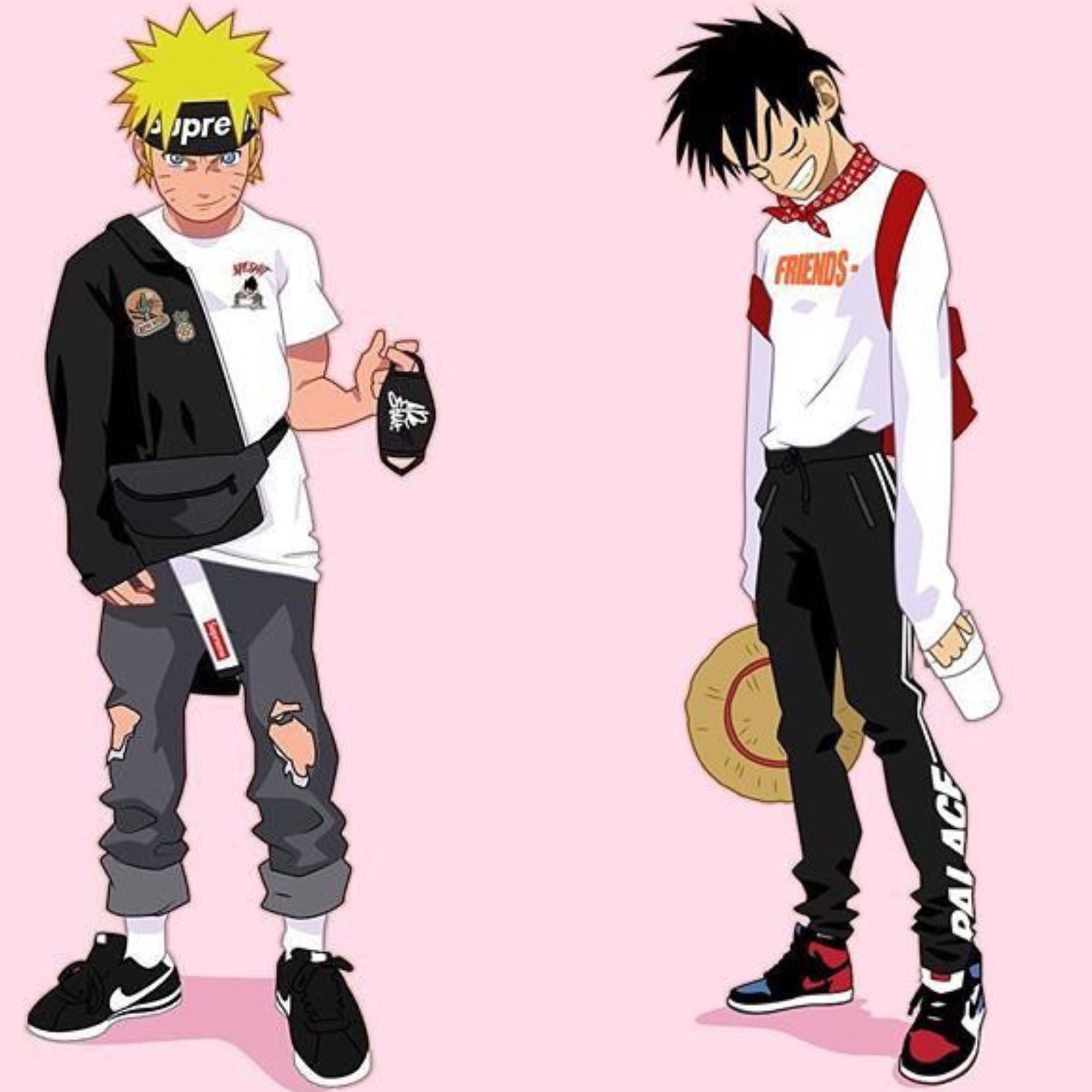 Naruto And Luffy Wallpapers