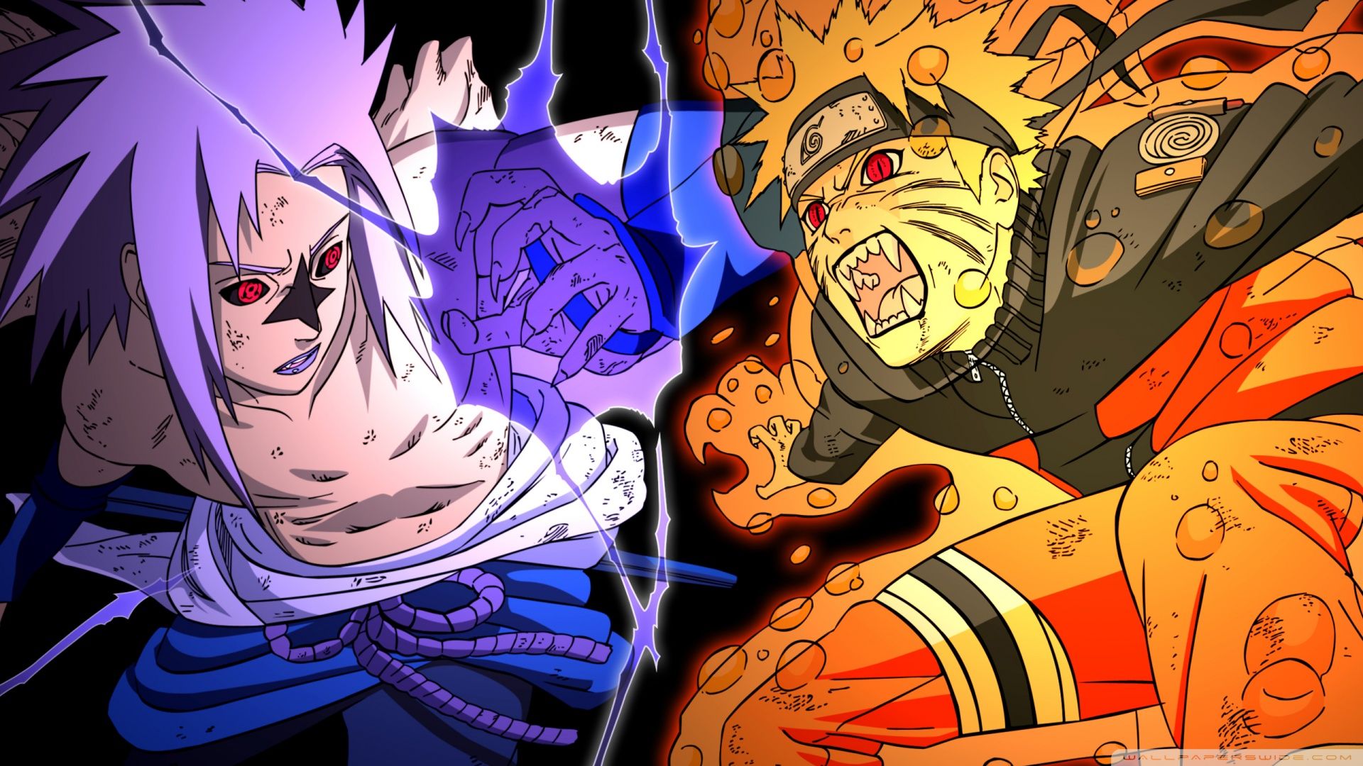 Naruto And Sasuke Fuse Wallpapers