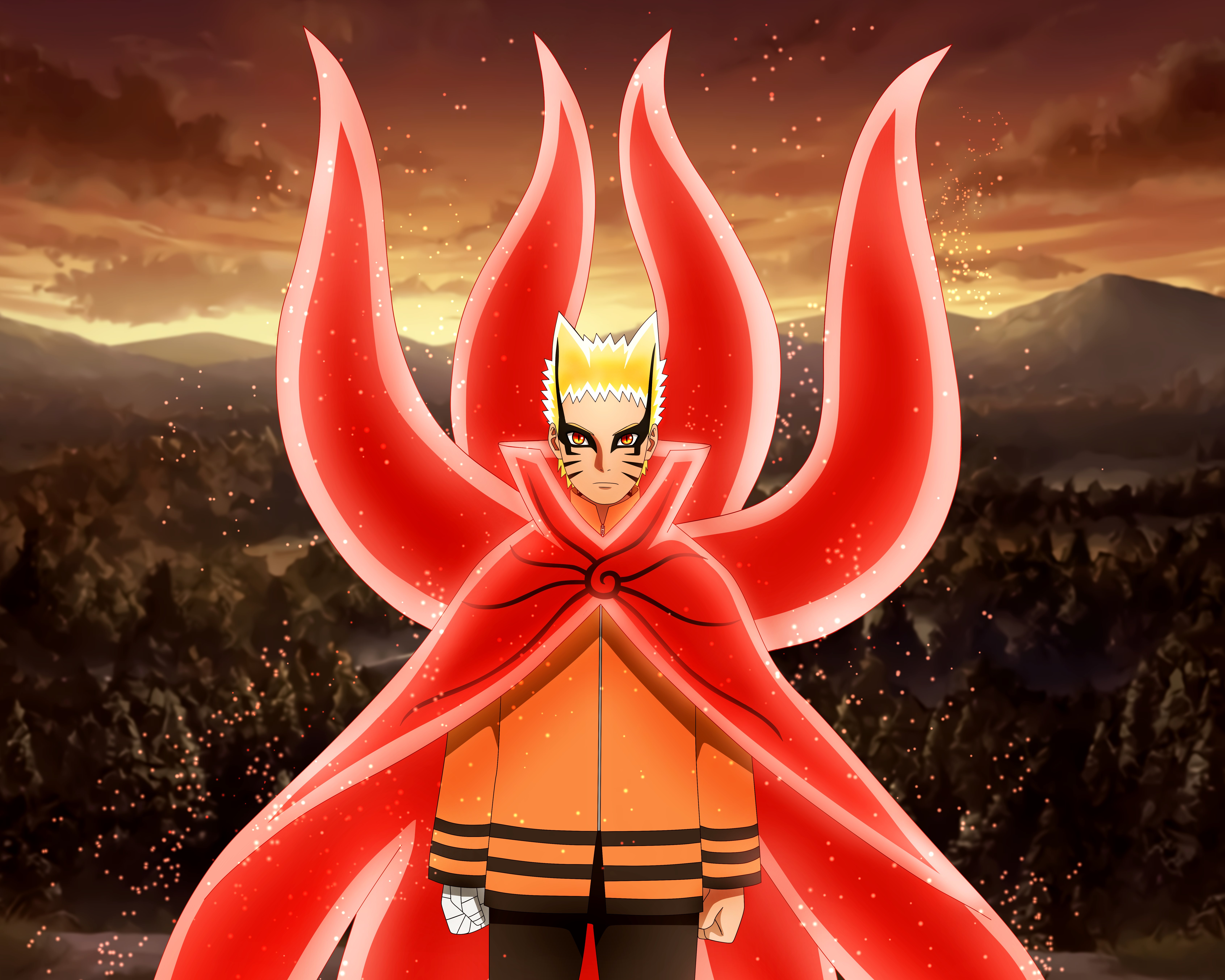 Naruto Anime Baryon Wallpapers