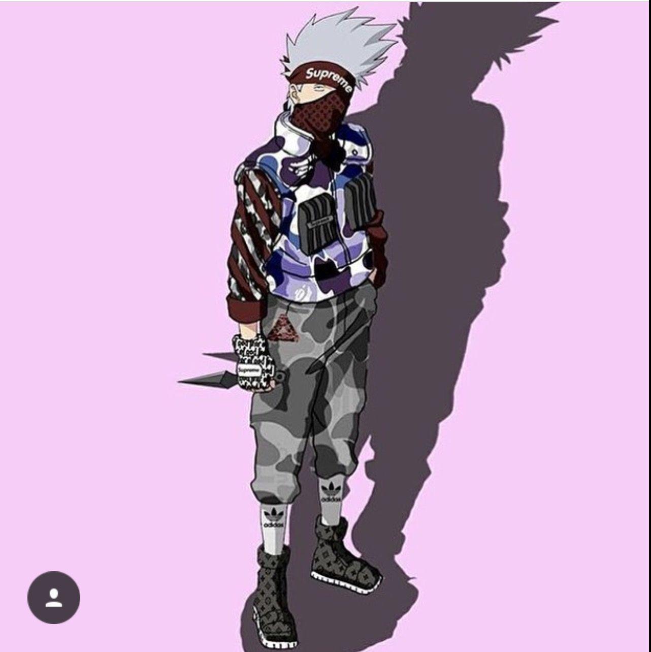 Naruto Bape Supreme Wallpapers