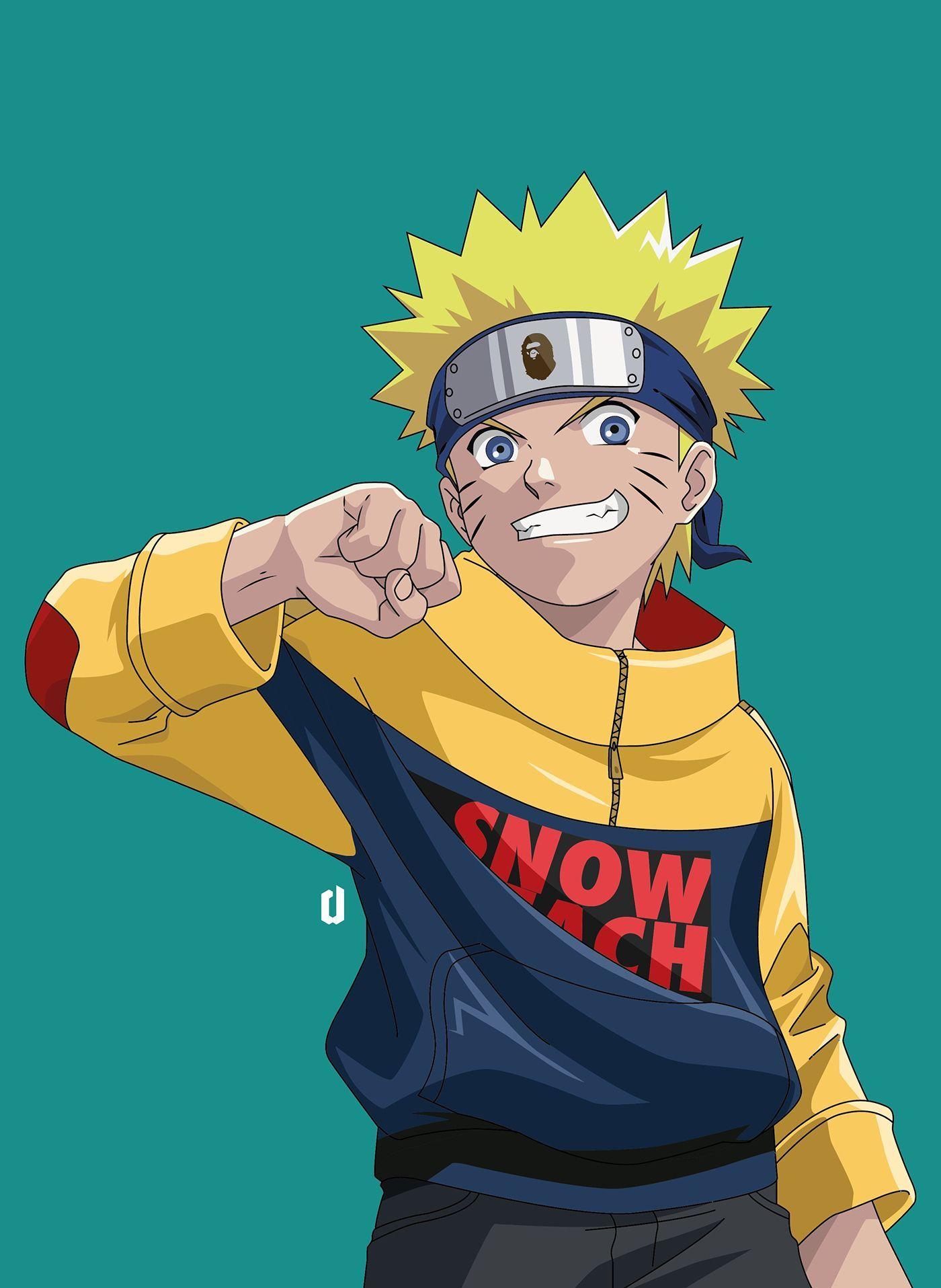 Naruto Bape Supreme Wallpapers