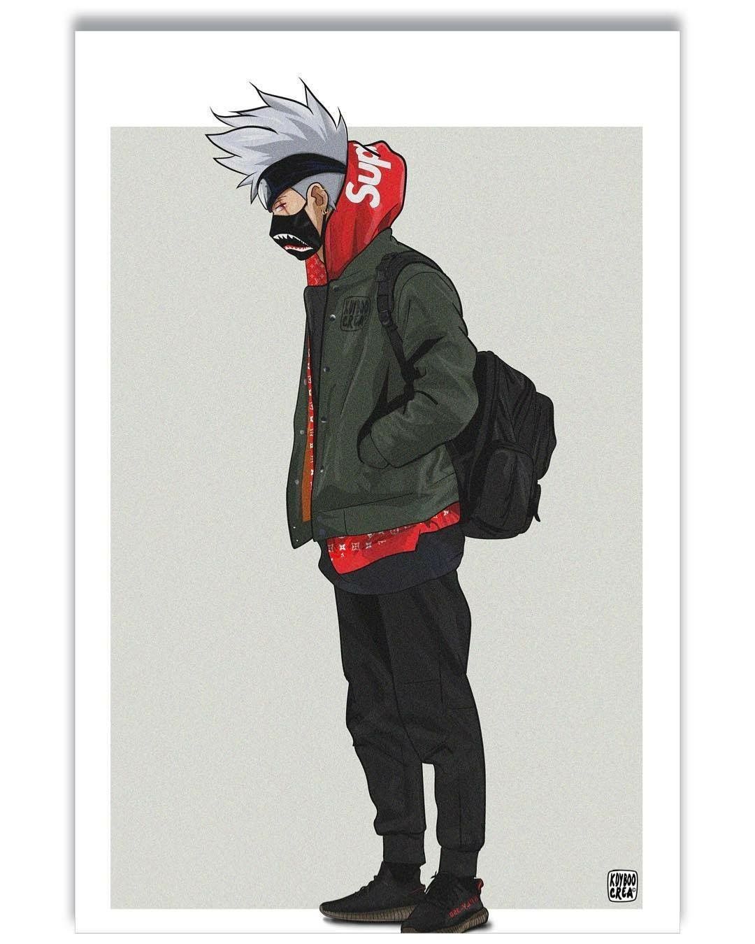 Naruto Bape Supreme Wallpapers