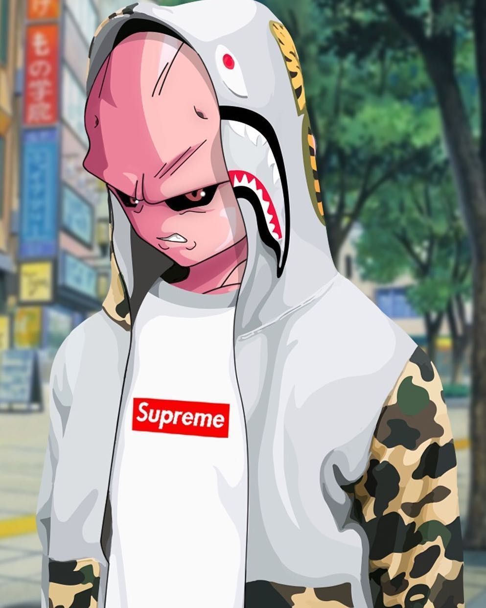 Naruto Bape Supreme Wallpapers