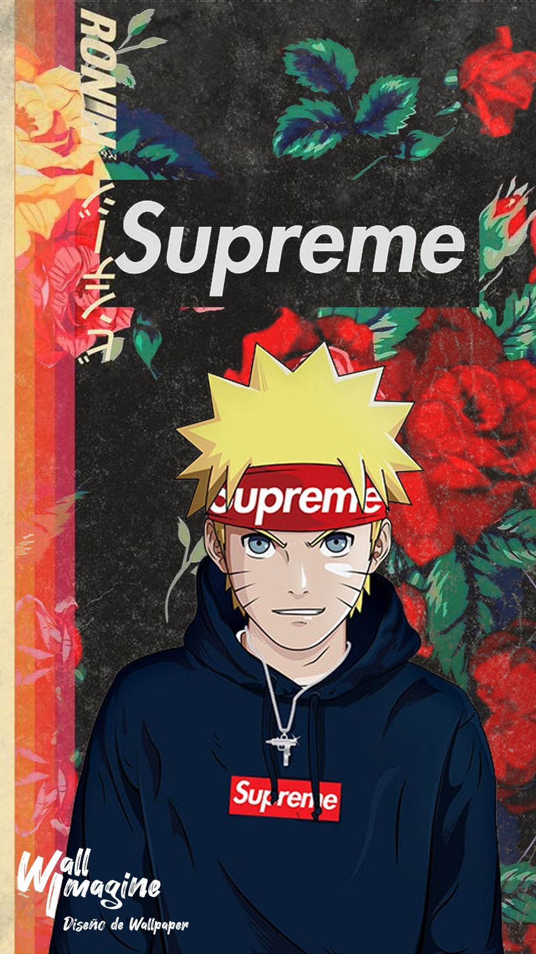 Naruto Bape Supreme Wallpapers