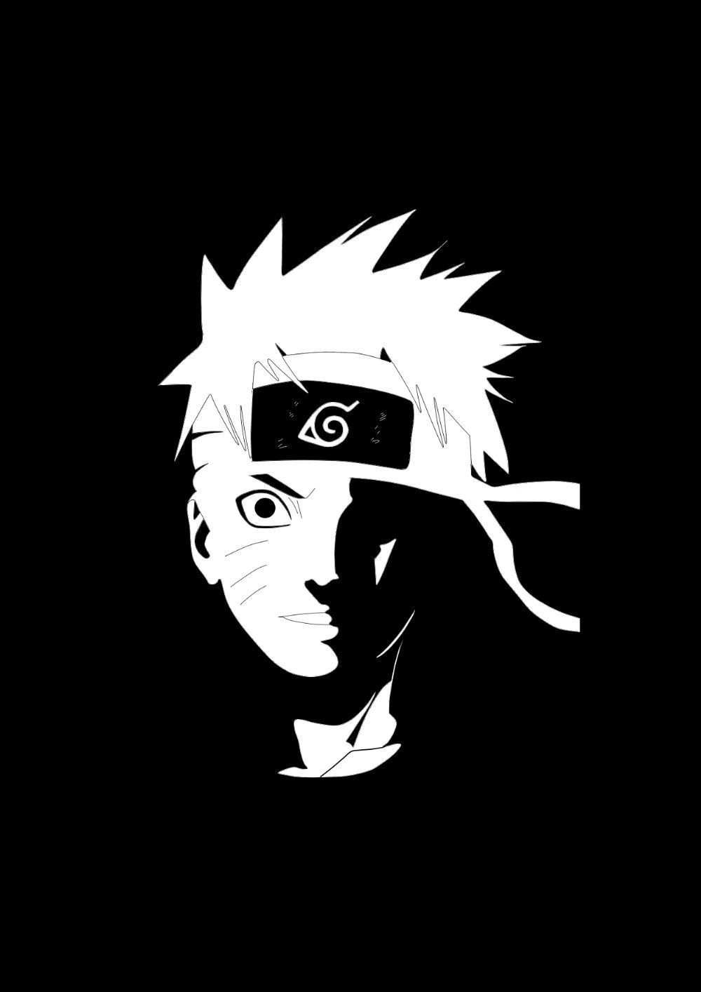 Naruto Black And White Wallpapers