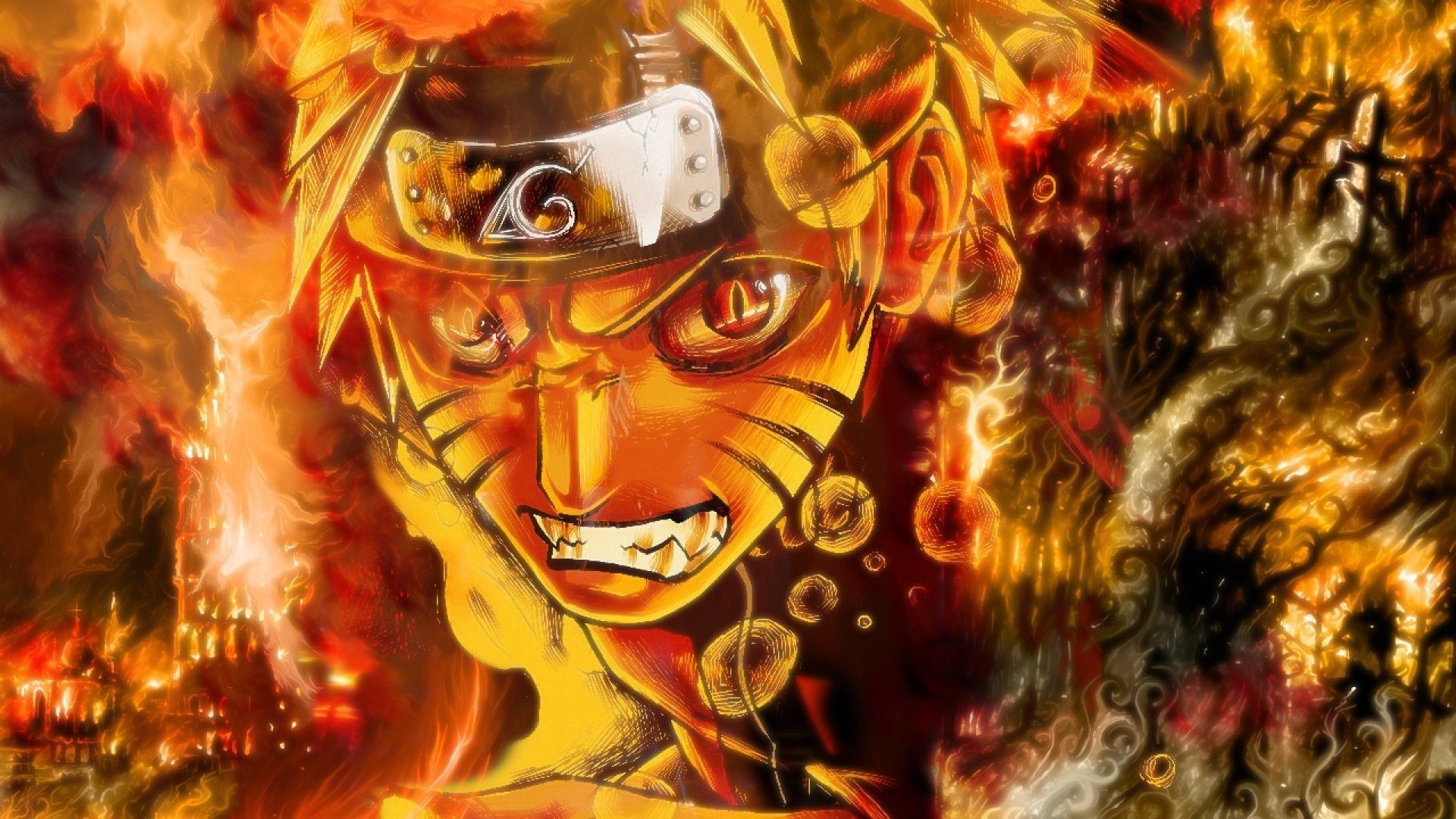 Naruto Chakra Mode Wallpapers