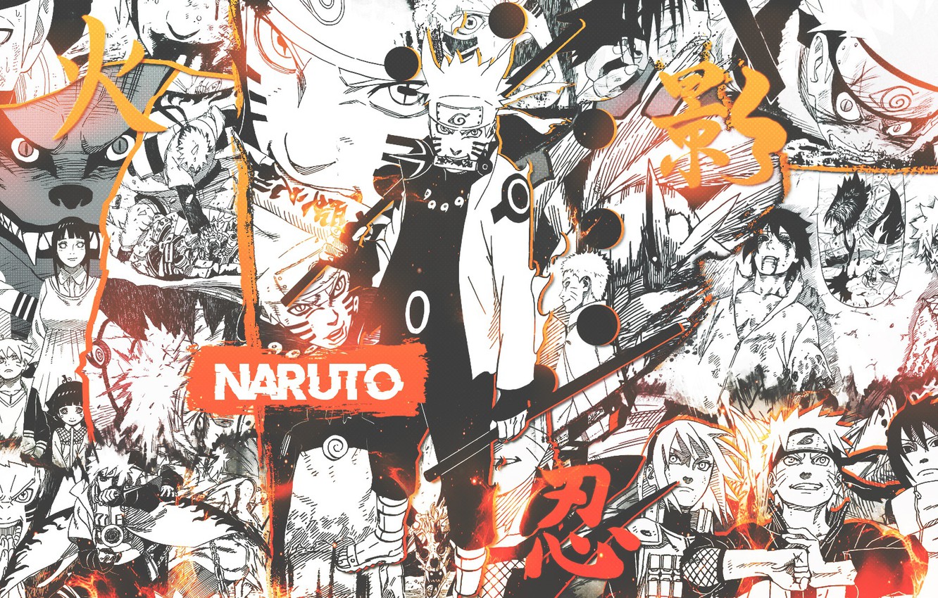 Naruto Collage Wallpapers