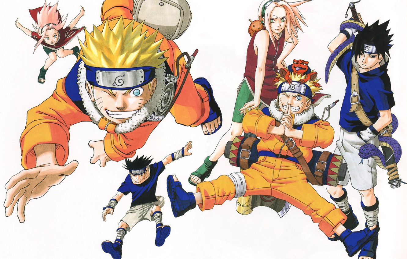 Naruto Collage Wallpapers