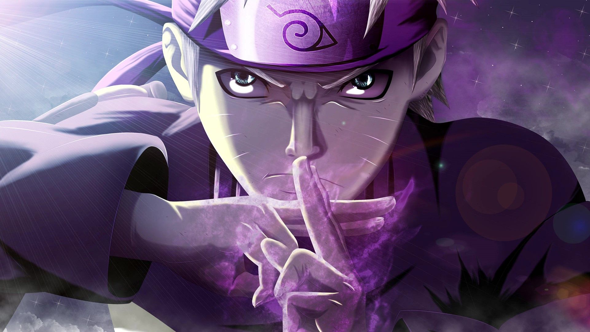 Naruto Desktop 4K Purple Wallpapers