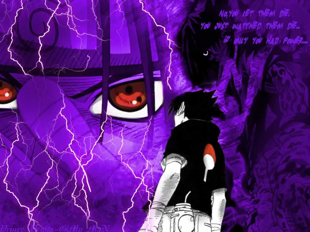 Naruto Desktop 4K Purple Wallpapers