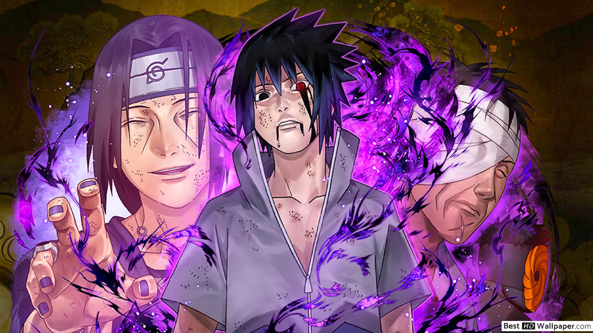 Naruto Desktop 4K Purple Wallpapers