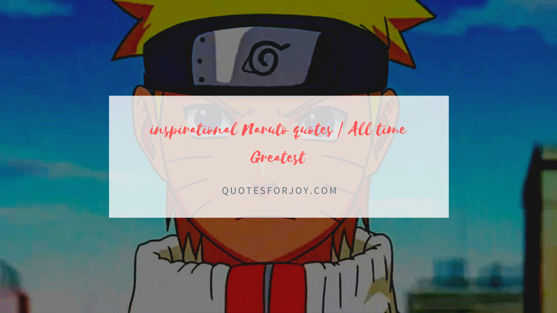 Naruto Emotional Quotes Wallpapers