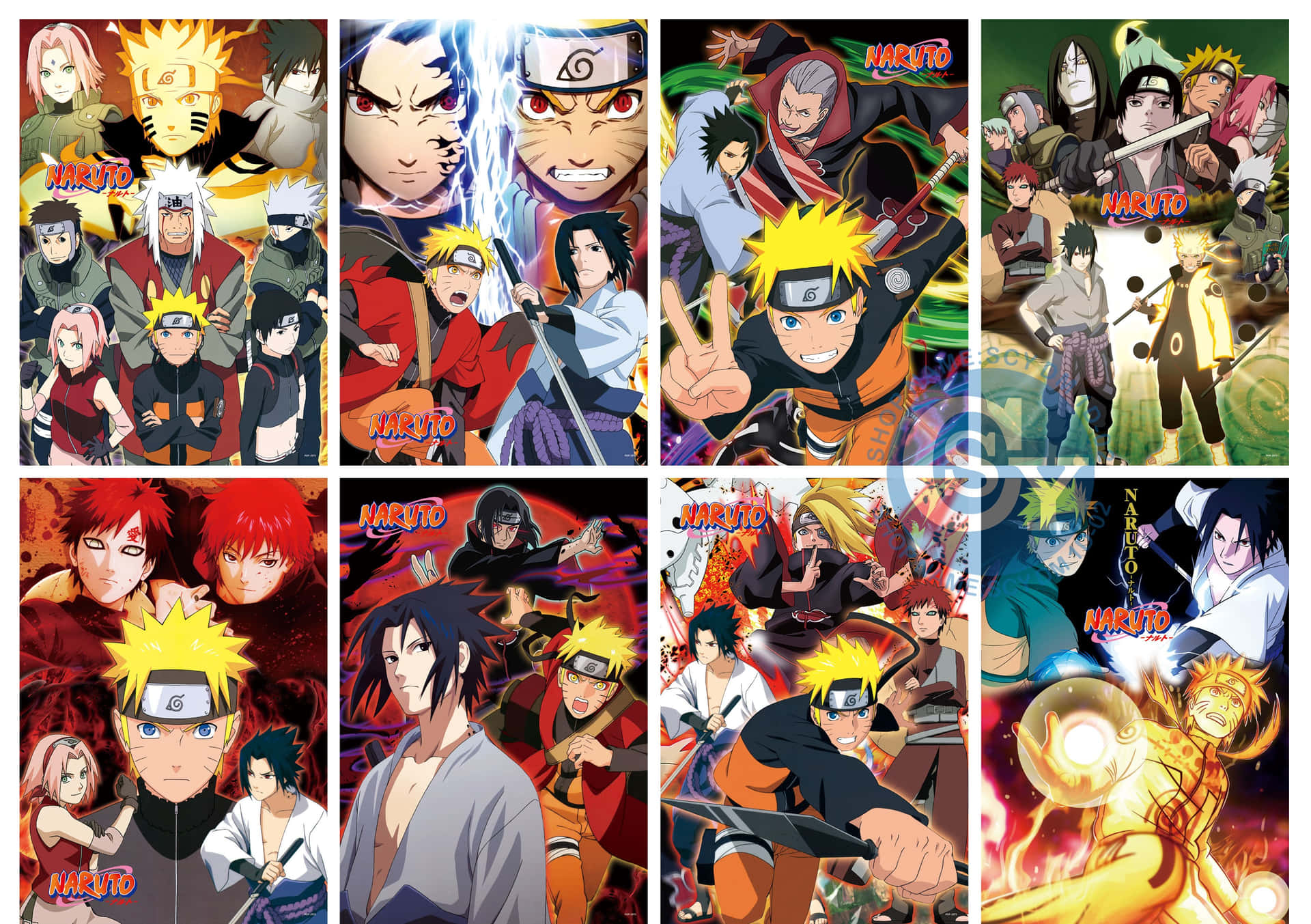 Naruto Evolution Wallpapers