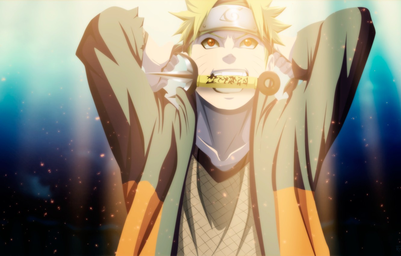 Naruto Holding Kunai Wallpapers