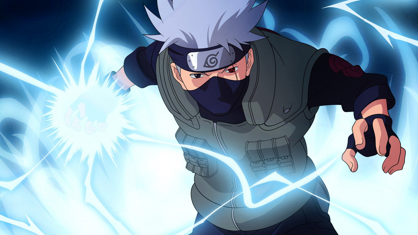 Naruto Kakashi Hd 1366X768 Wallpapers