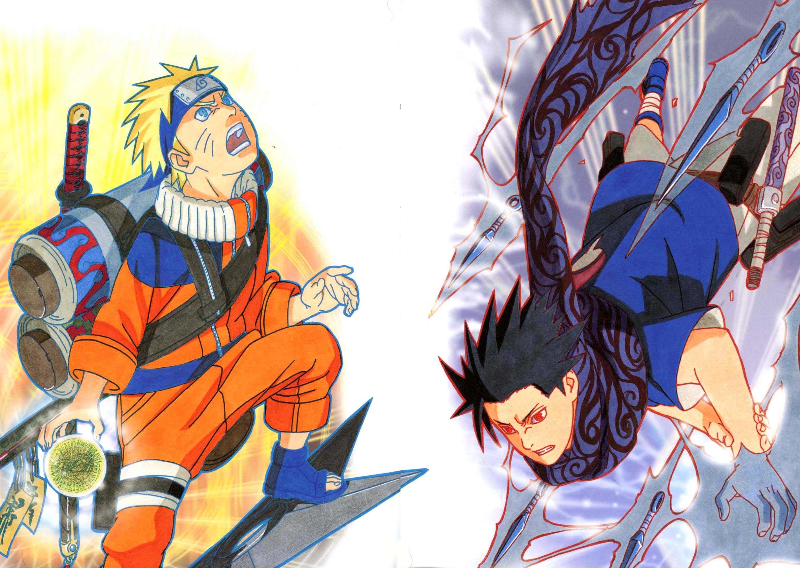 Naruto Manga Art Wallpapers