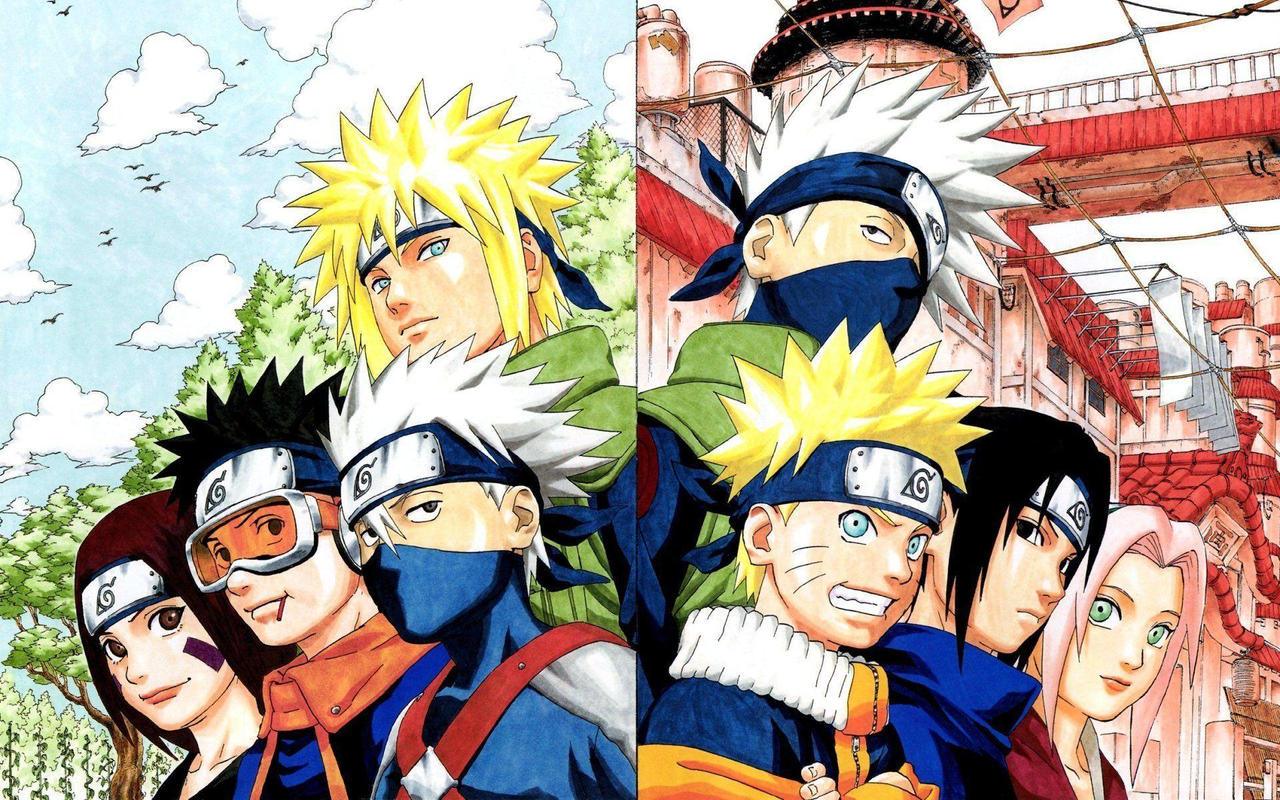 Naruto Manga Art Wallpapers