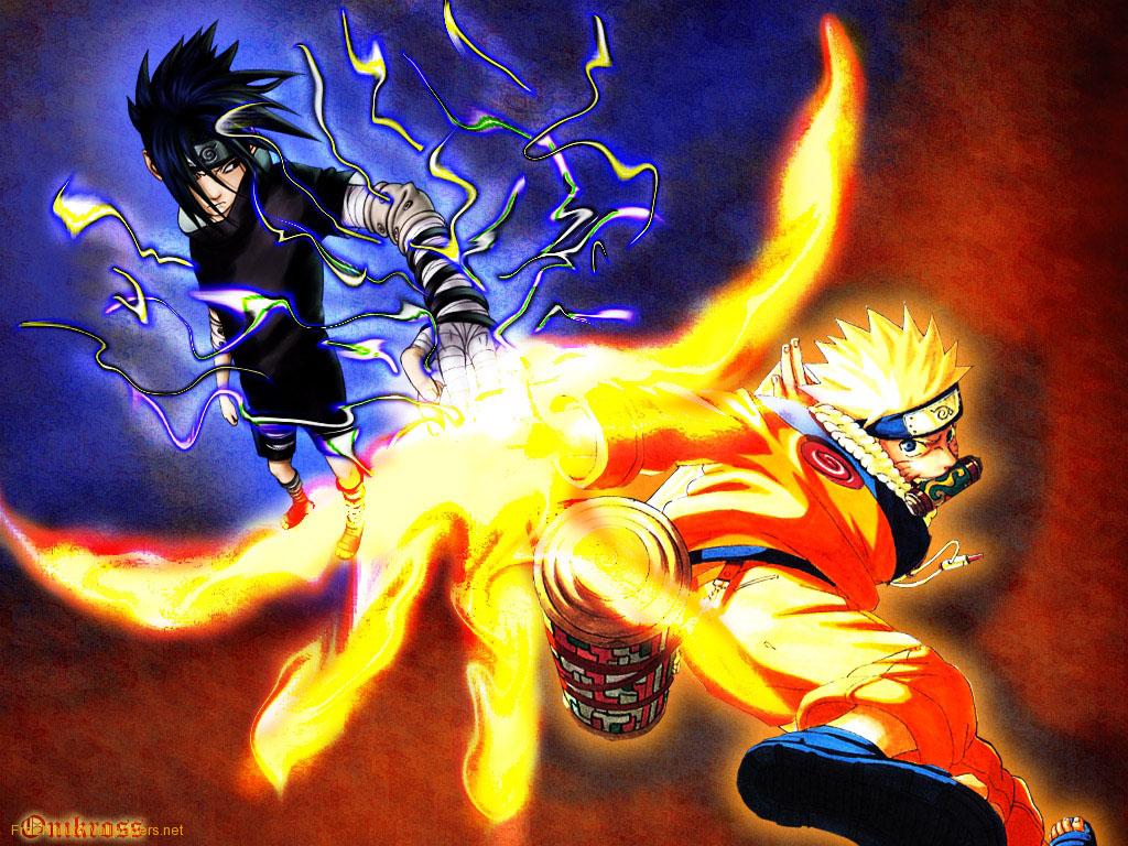 Naruto Rasengan Vs Sasuke Chidori Wallpapers