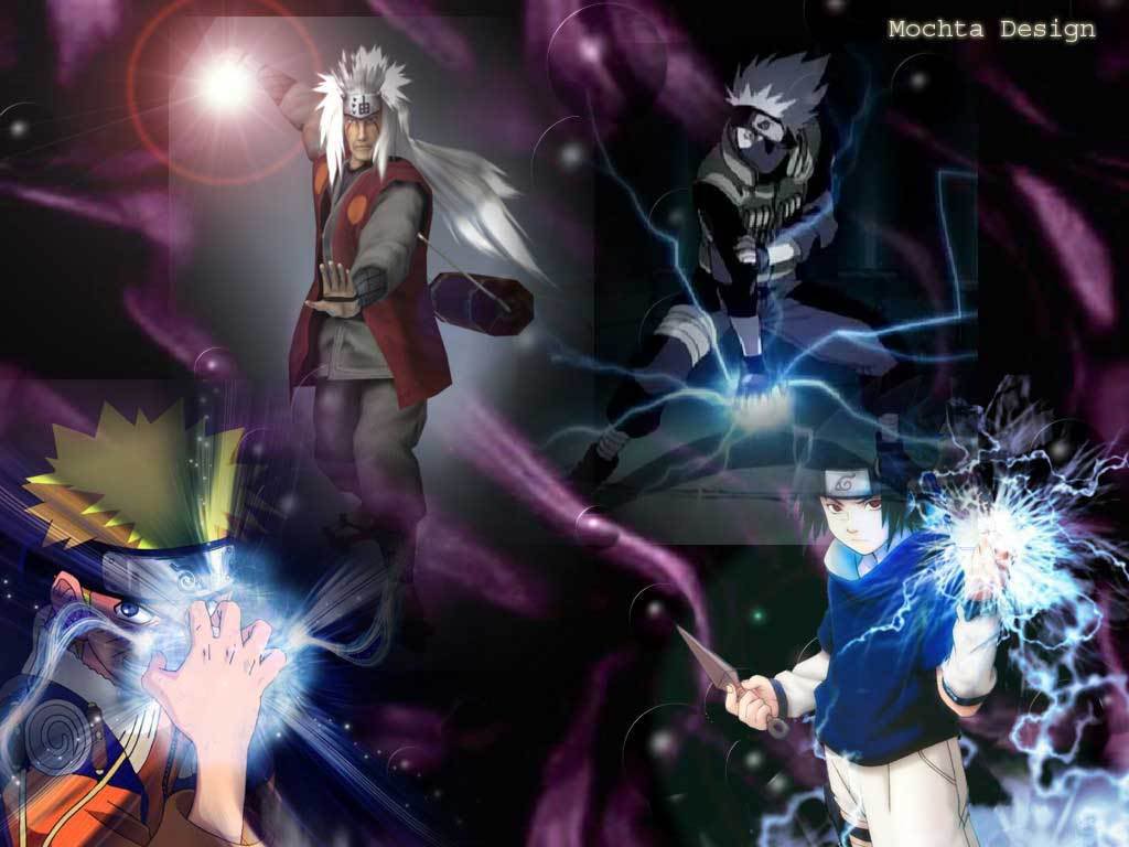 Naruto Rasengan Vs Sasuke Chidori Wallpapers