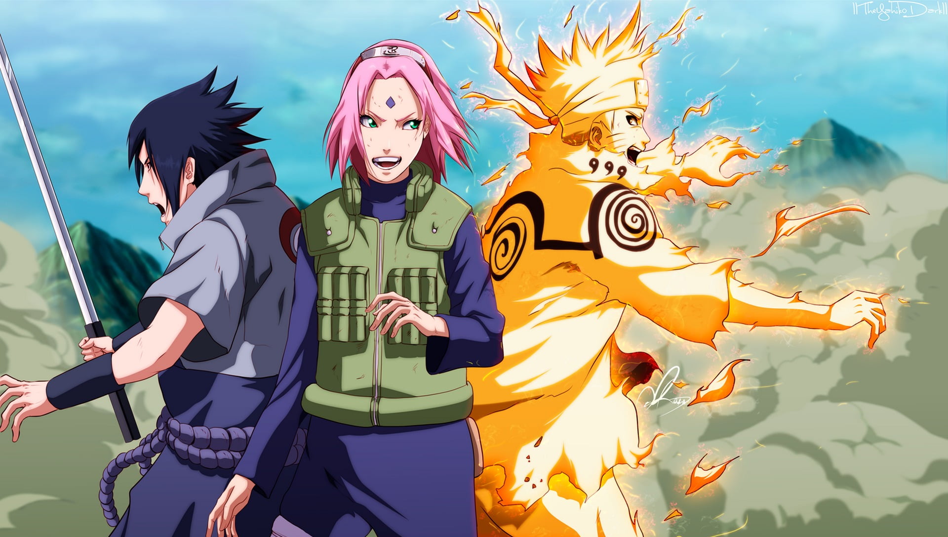 Naruto Sakura And Sasuke Wallpapers