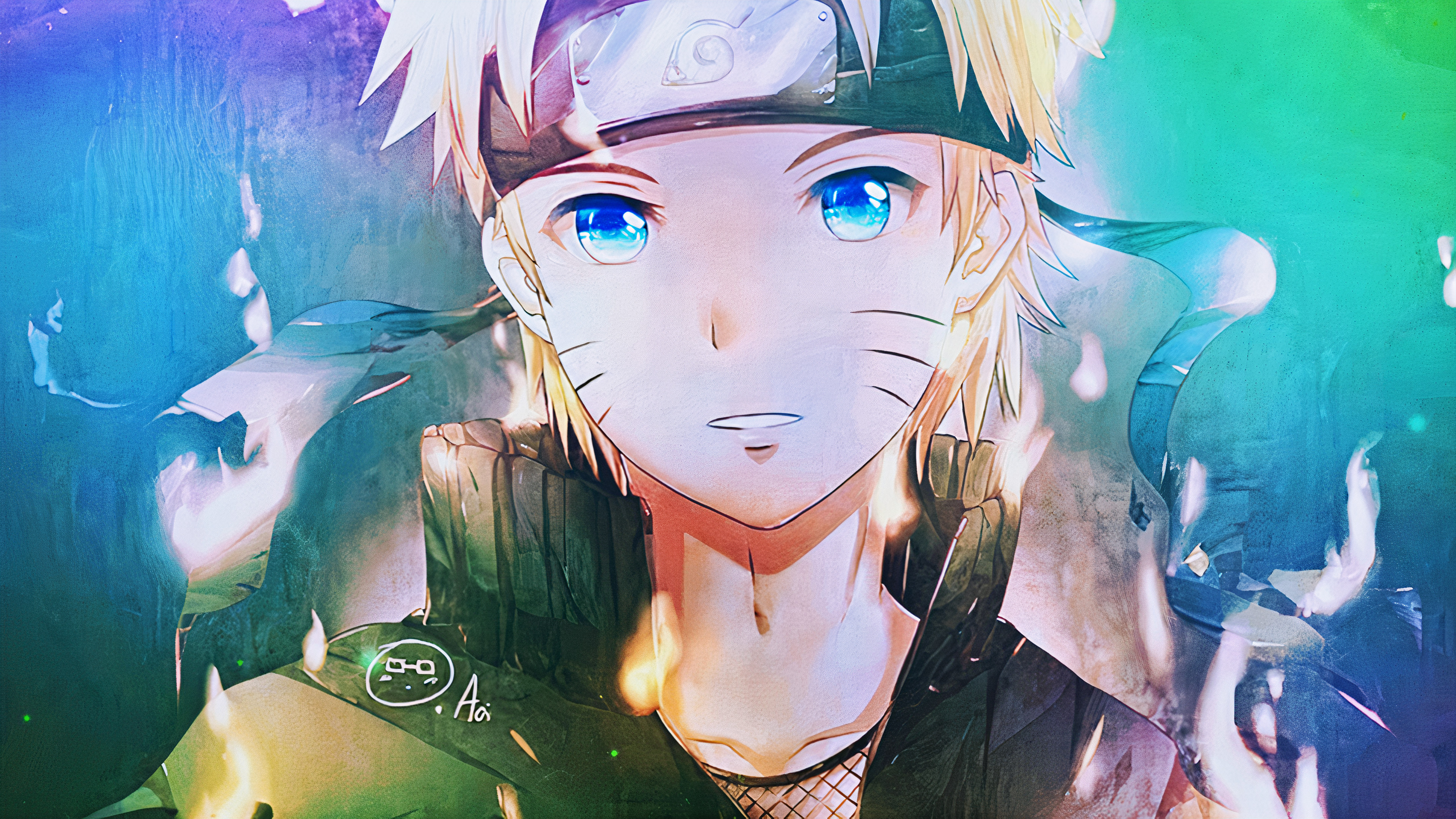 Naruto Uzumaki 4K Art Wallpapers