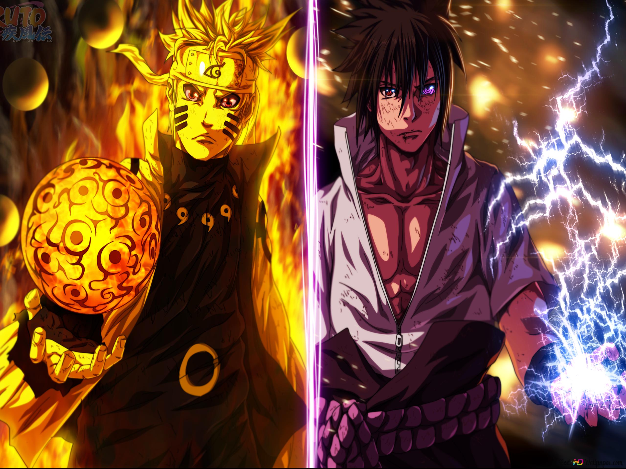 Naruto Uzumaki And Sasuke Uchiha Wallpapers