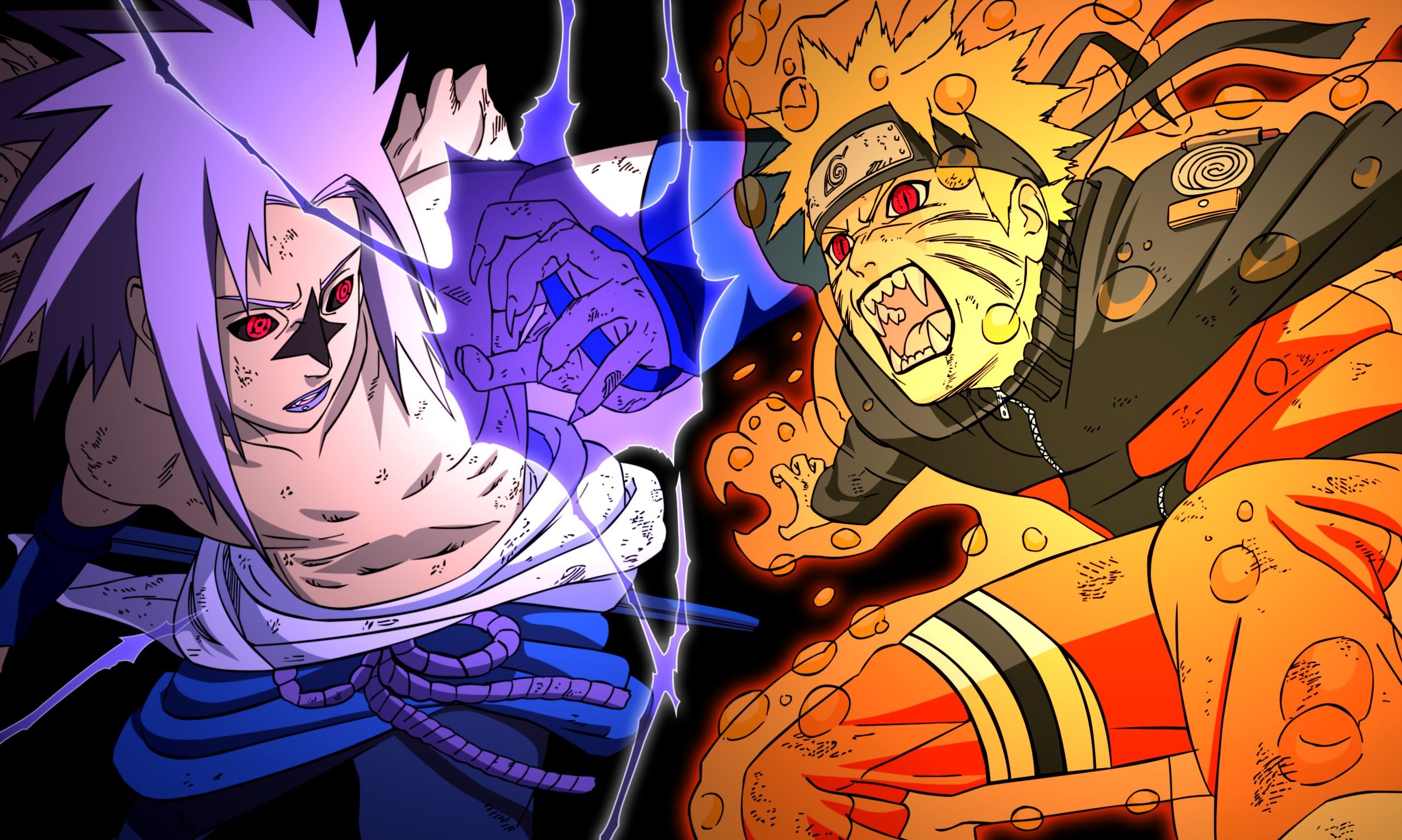 Naruto Uzumaki And Uchiha Sasuke Wallpapers