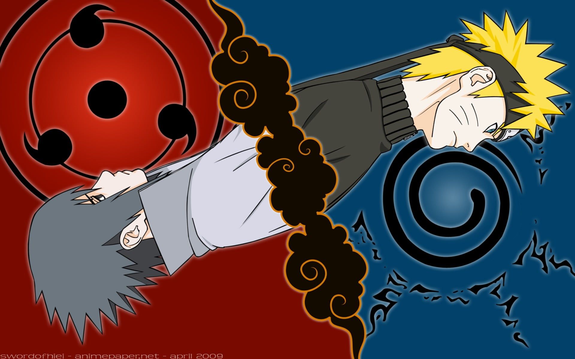 Naruto Uzumaki And Uchiha Sasuke Wallpapers