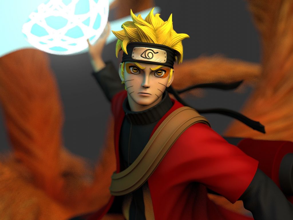 Naruto Uzumaki Digital Art 2020 Wallpapers