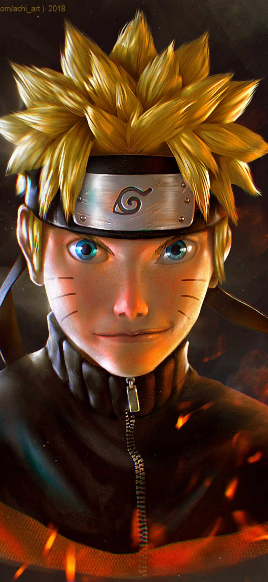 Naruto Uzumaki Digital Art 2020 Wallpapers