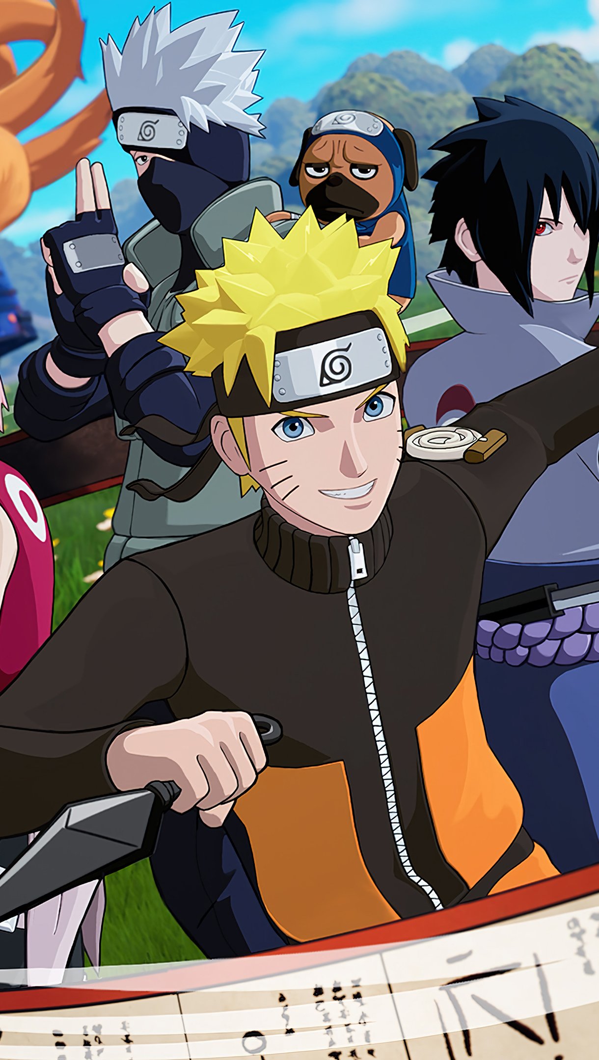 Naruto Uzumaki Fortnite Wallpapers