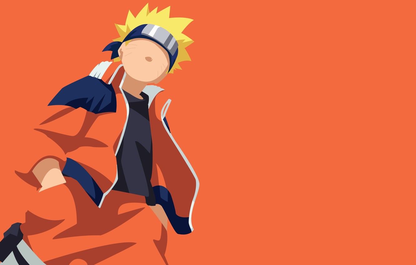 Naruto Uzumaki Minimalist Wallpapers