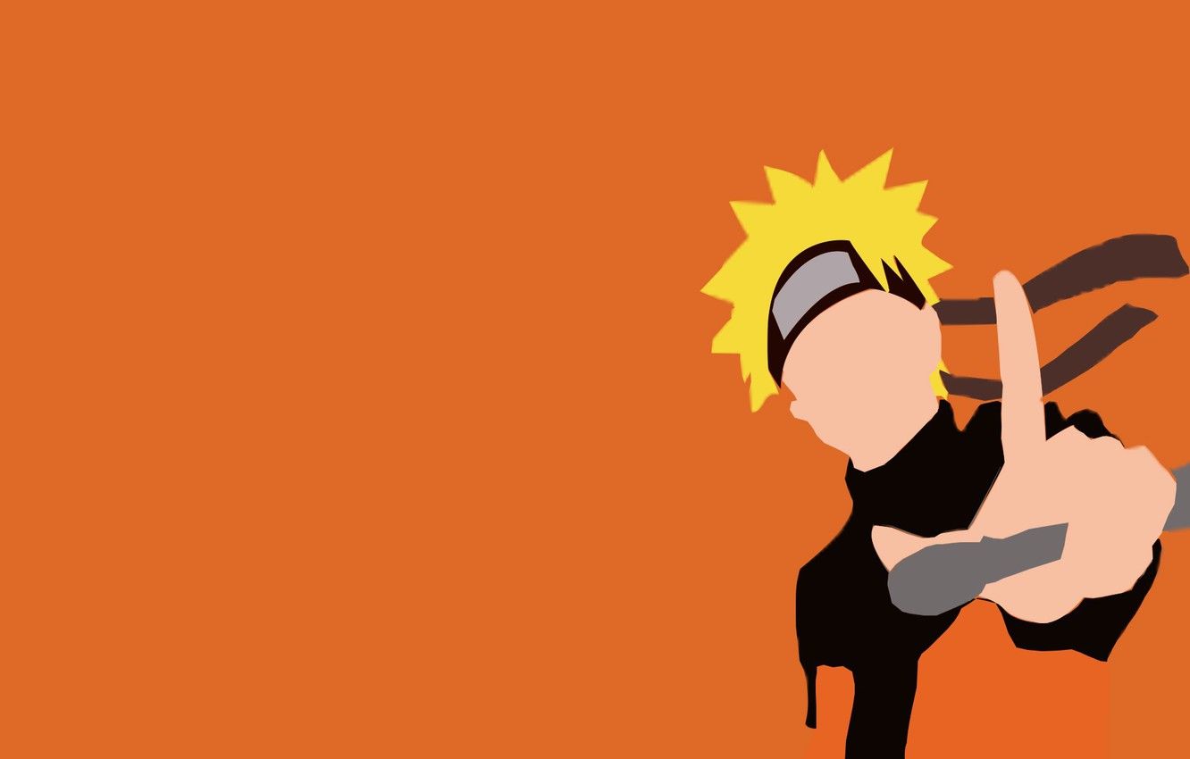 Naruto Uzumaki Minimalist Wallpapers