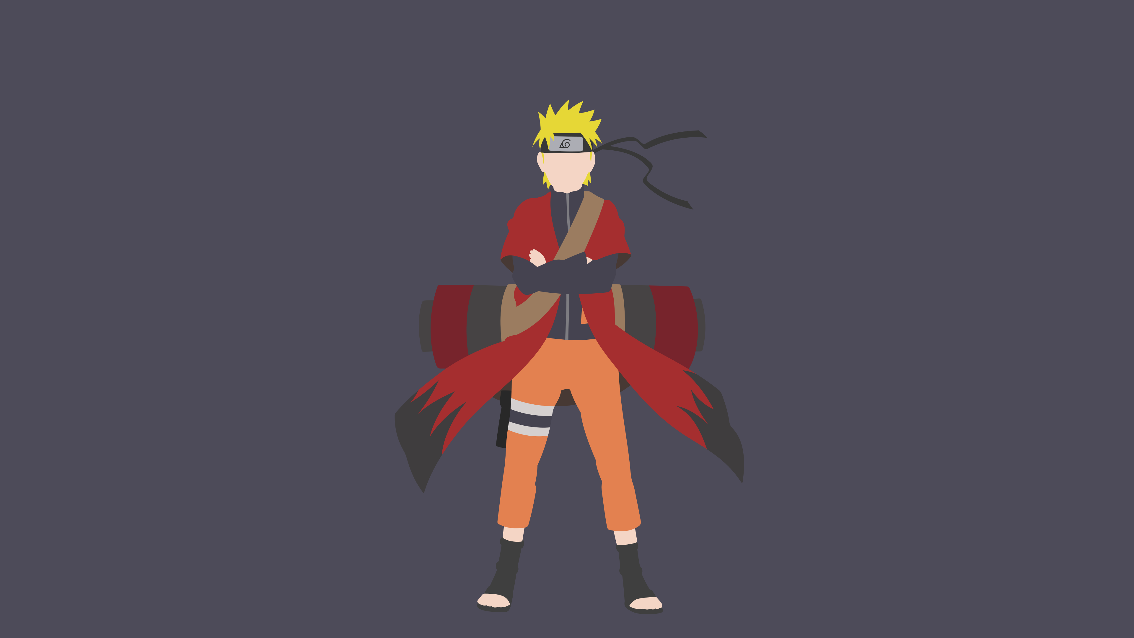 Naruto Uzumaki Minimalist Wallpapers