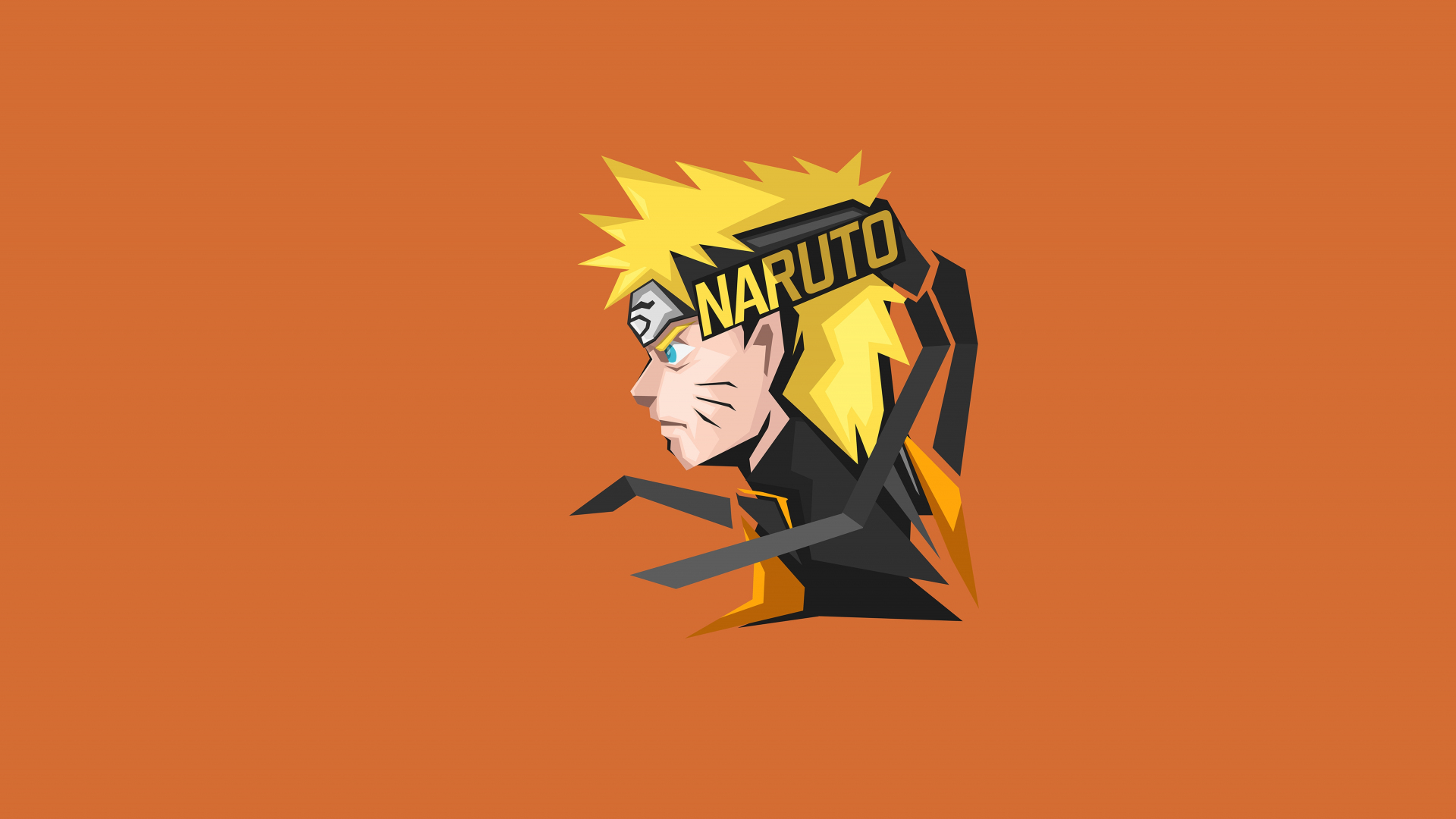 Naruto Uzumaki Minimalist Wallpapers