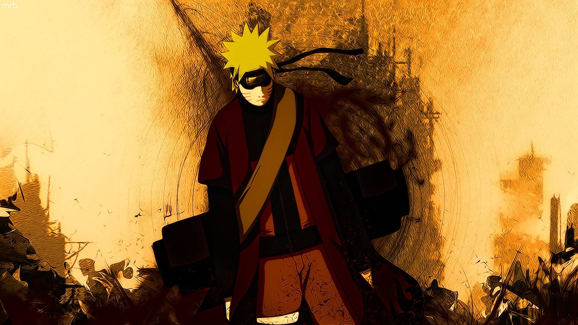 Naruto Uzumaki Orange Eyes Wallpapers