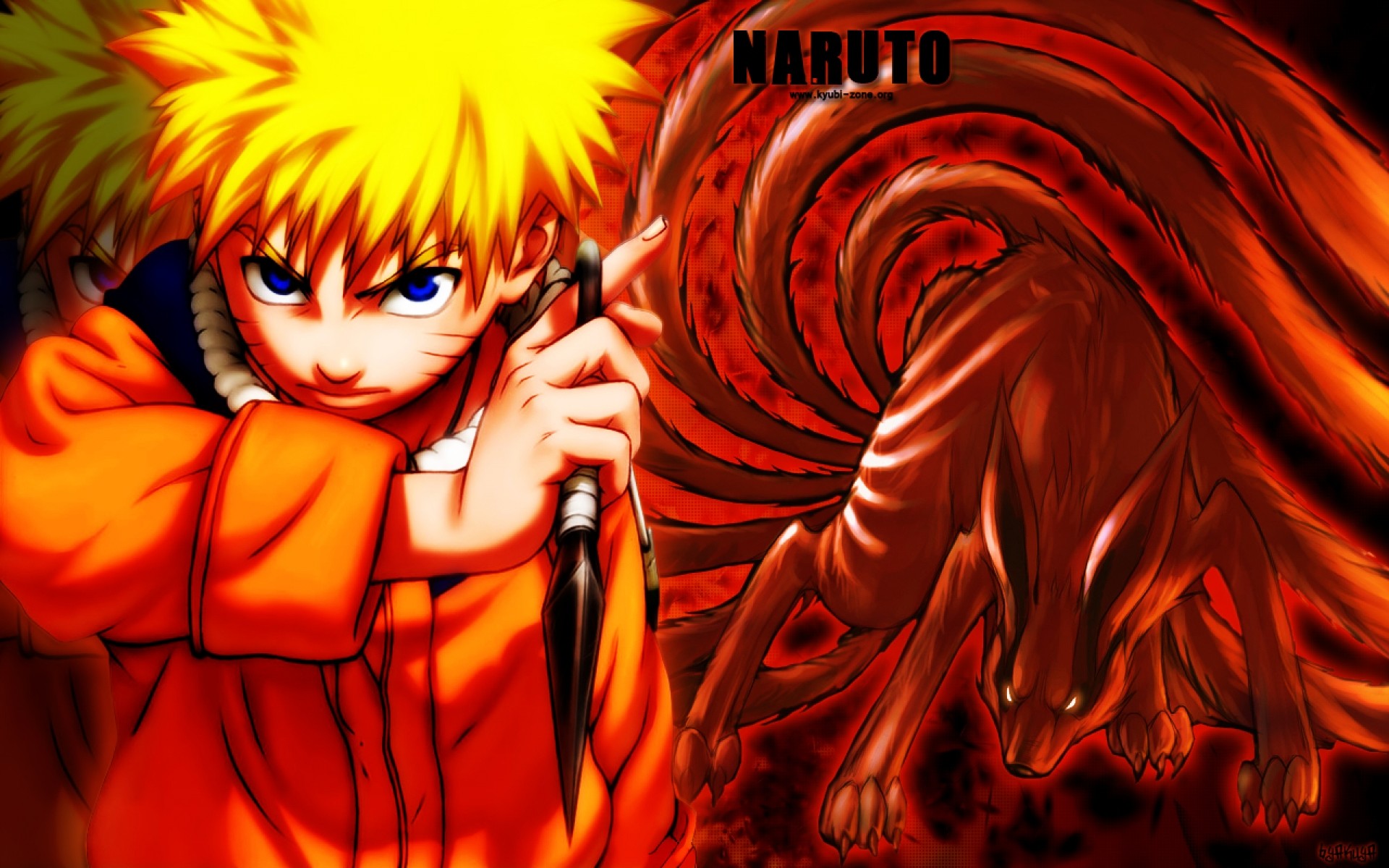 Naruto Uzumaki Orange Eyes Wallpapers