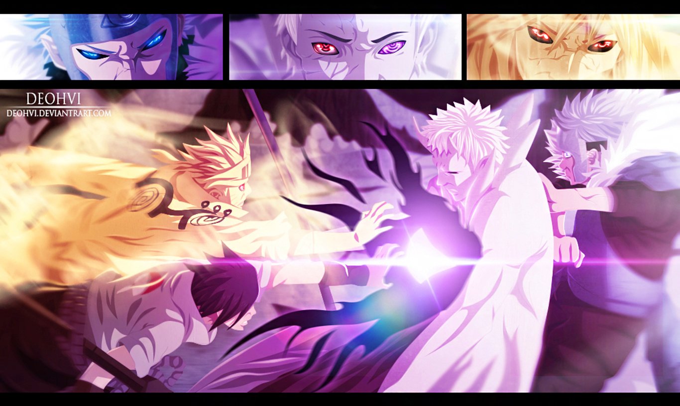 Naruto Vs Obito Wallpapers