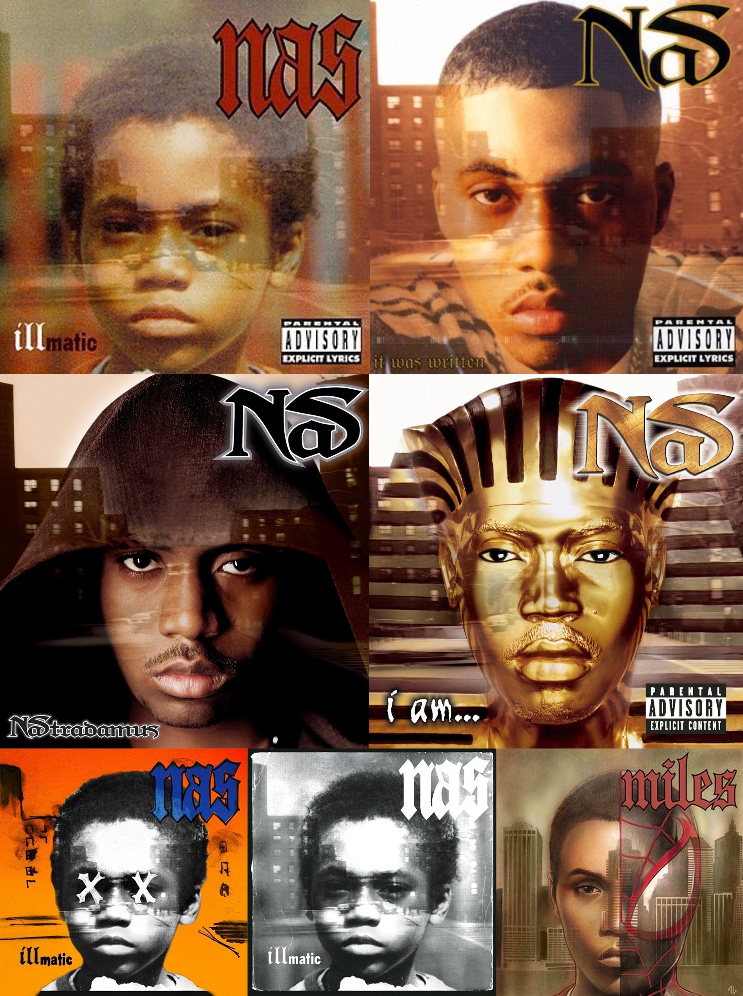 Nas Albums Covers Wallpapers