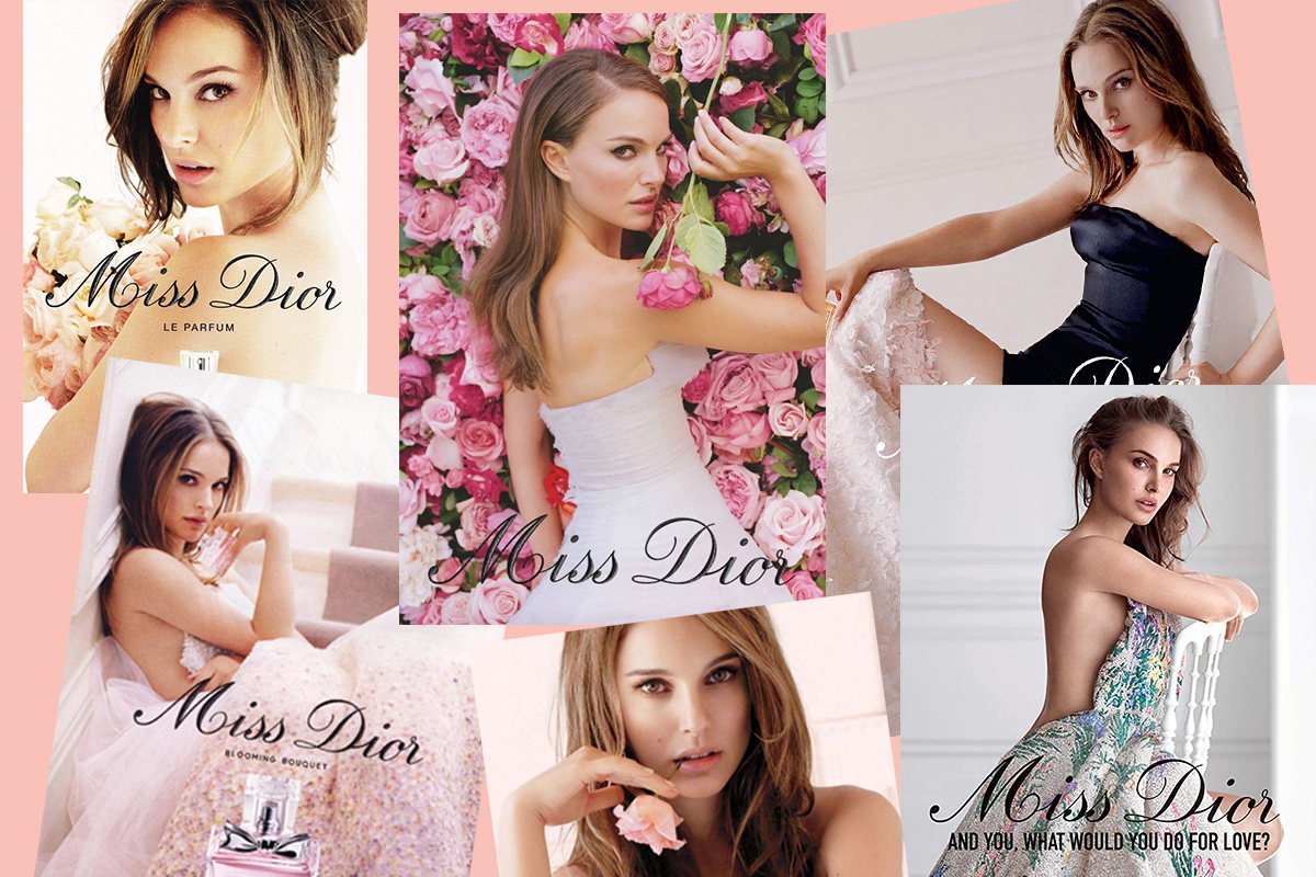 Natalie Portman Miss Dior Campaign Wallpapers