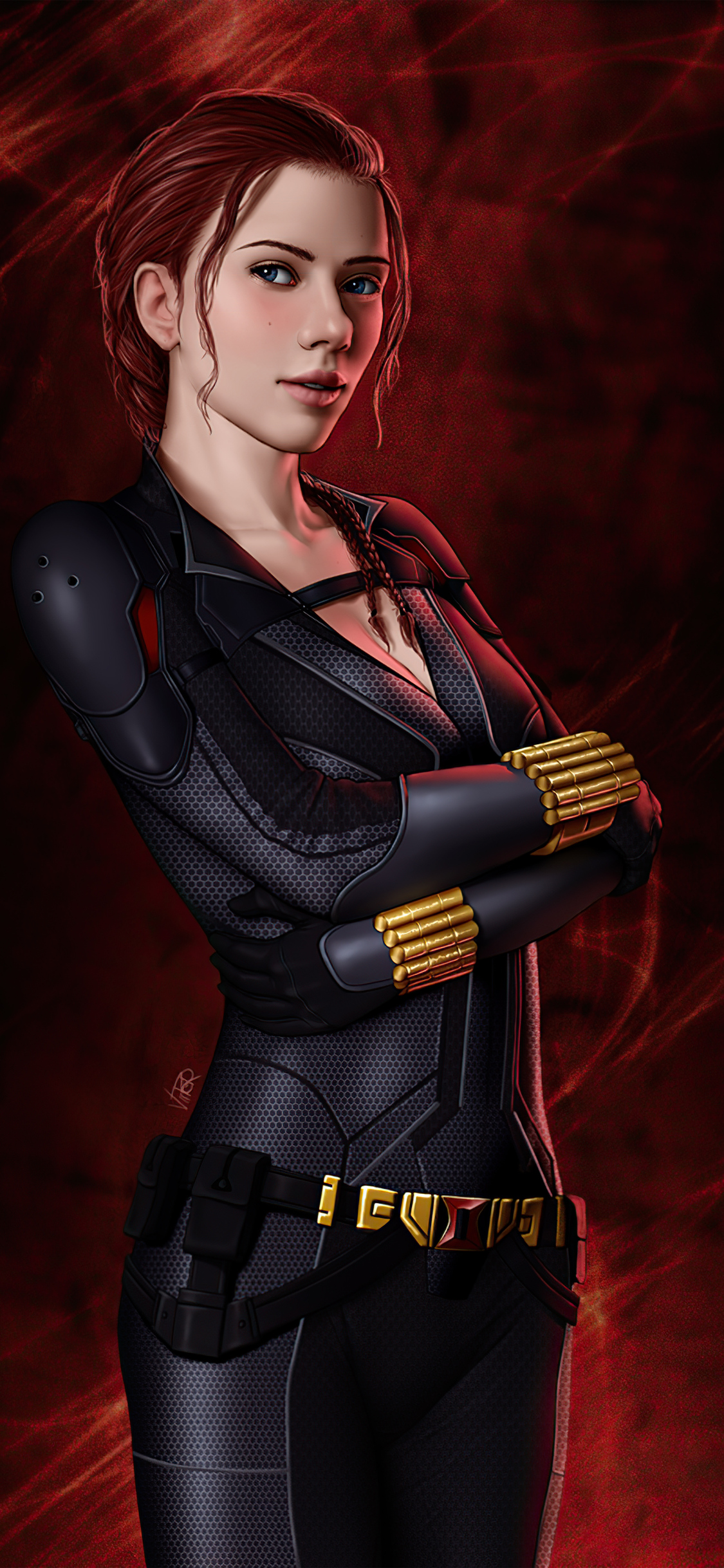 Natasha Romanoff Black Widow Art Wallpapers