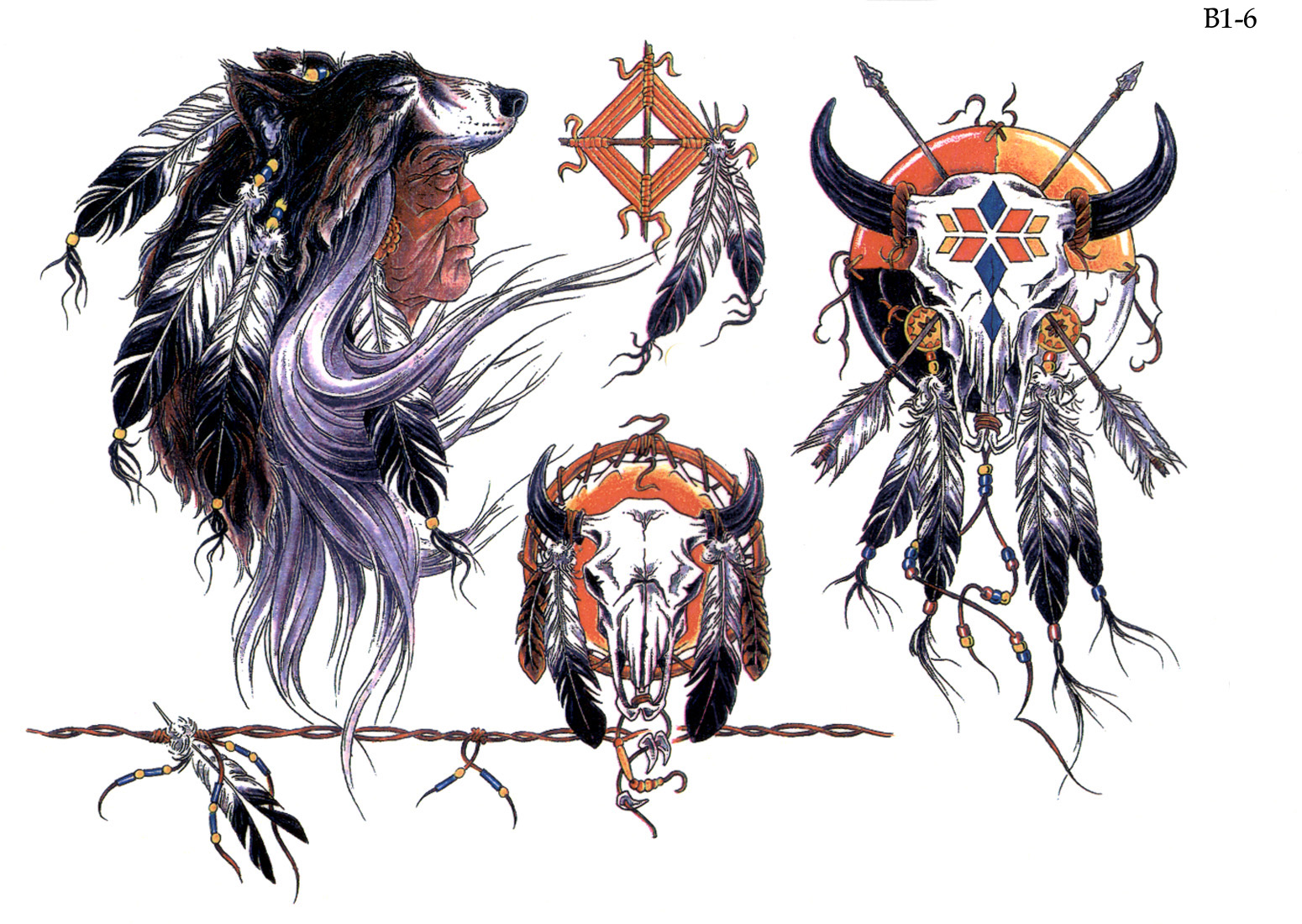 Native American Animals Art Wallpapers