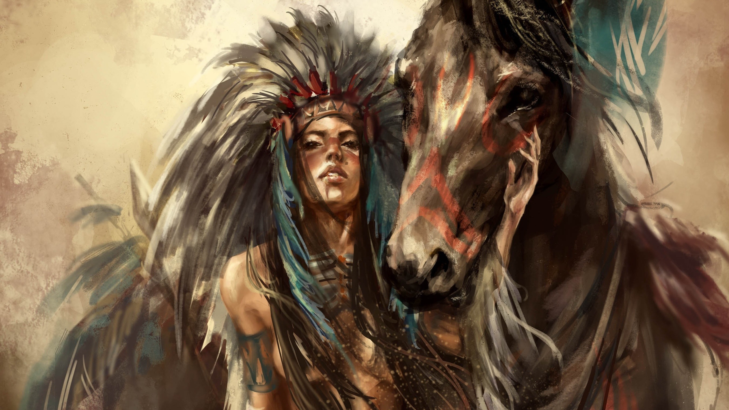 Native American Animals Art Wallpapers