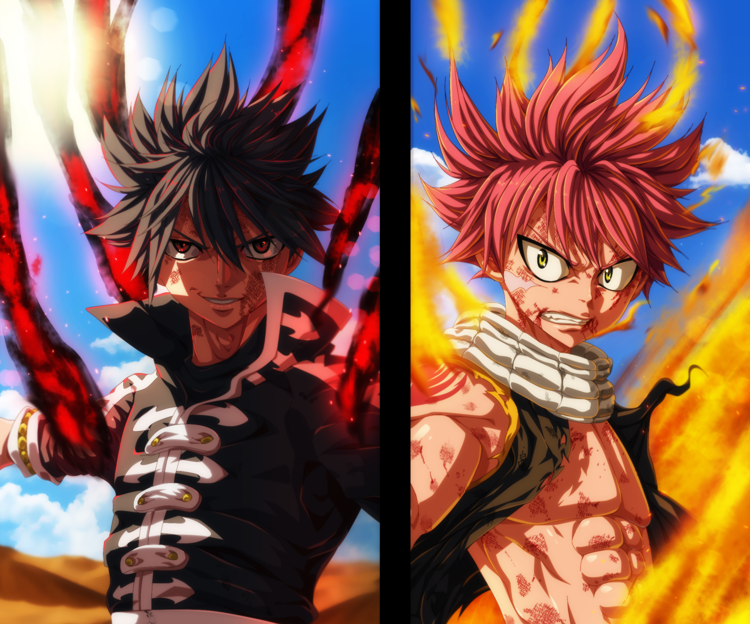 Natsu Dragneel And Zeref Dragneel Wallpapers