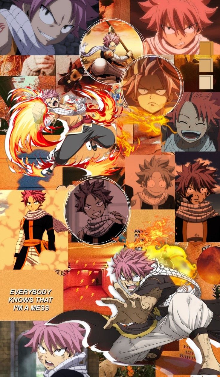 Natsu Dragneel Anime Art Wallpapers