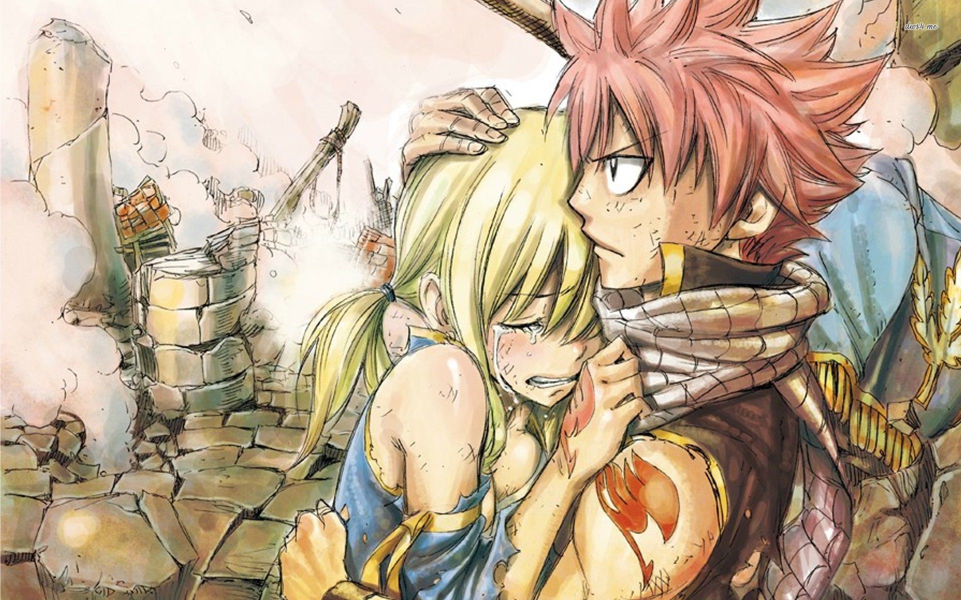 Natsu Dragneel Anime Art Wallpapers