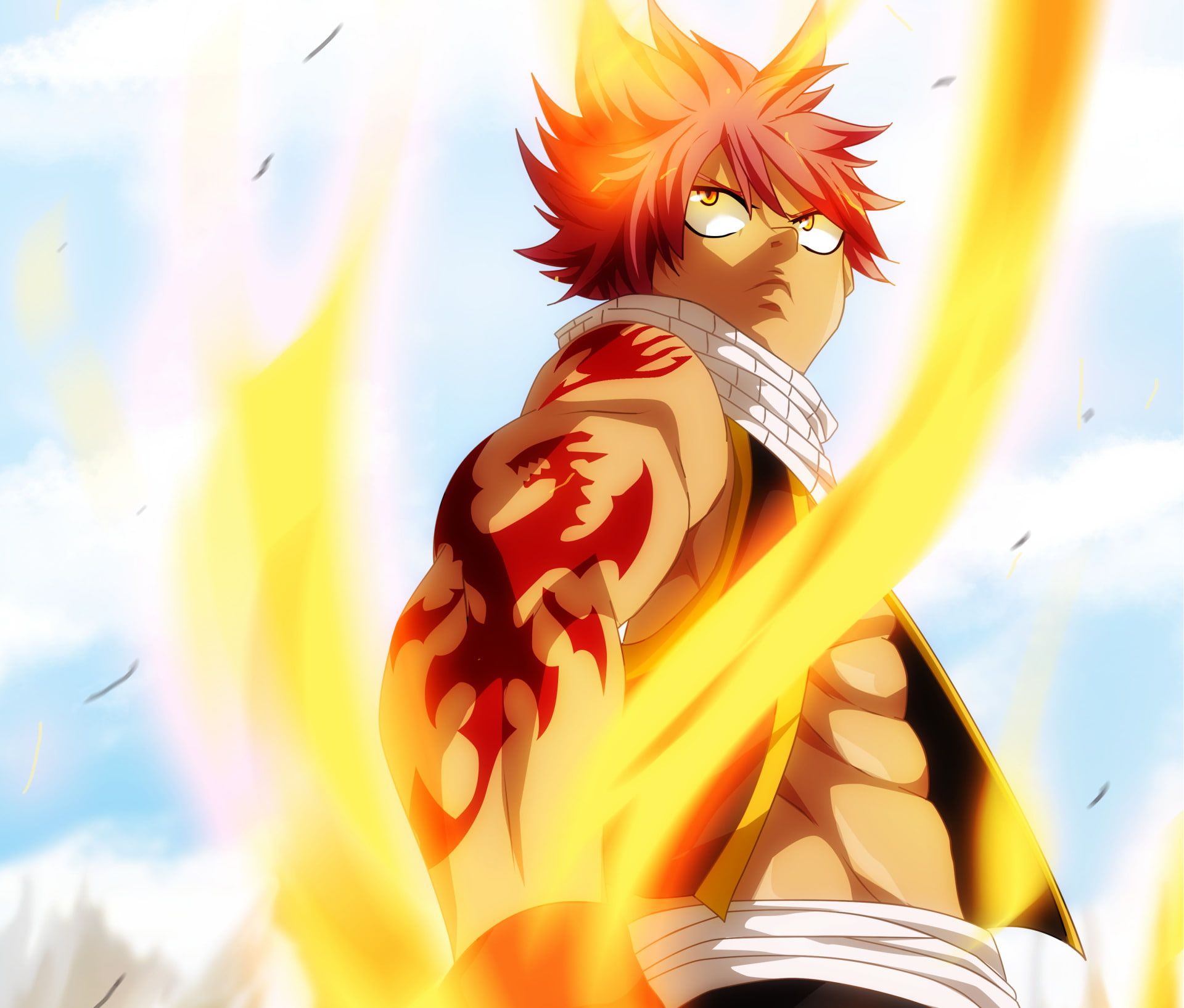 Natsu Dragneel Anime Art Wallpapers