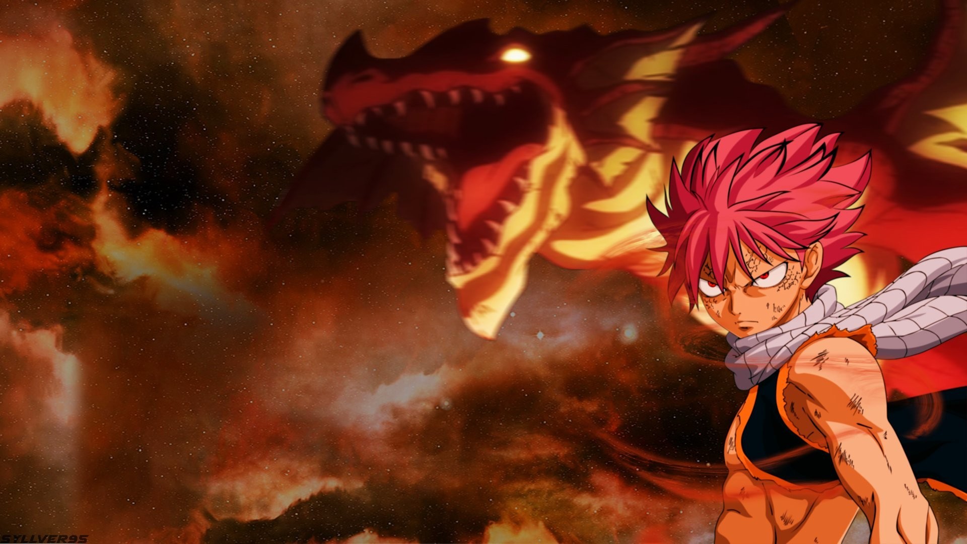 Natsu Dragneel Anime Art Wallpapers