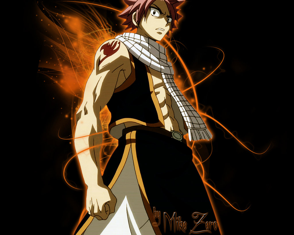 Natsu Dragneel Anime Art Wallpapers