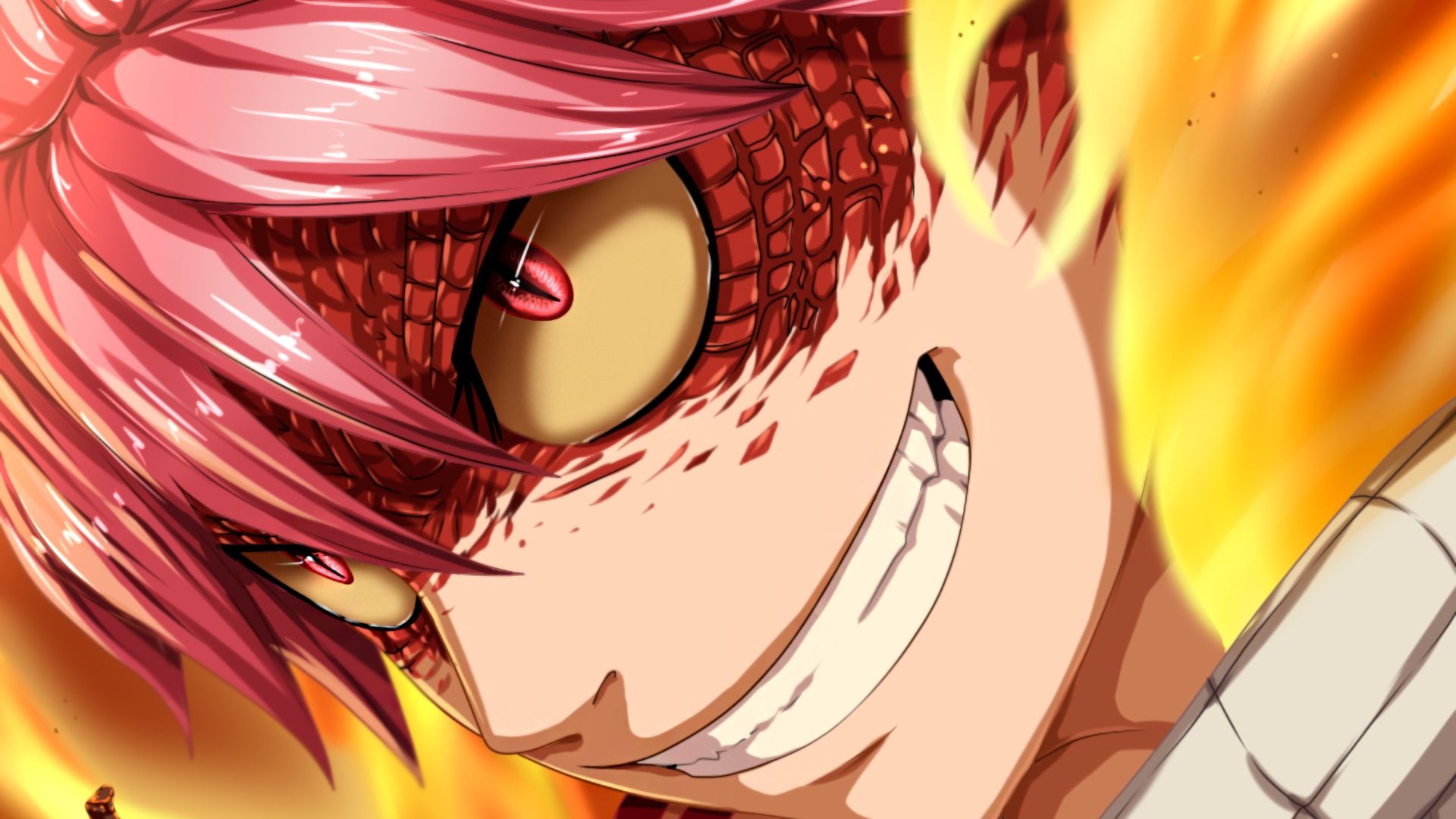 Natsu Dragneel Anime Art Wallpapers